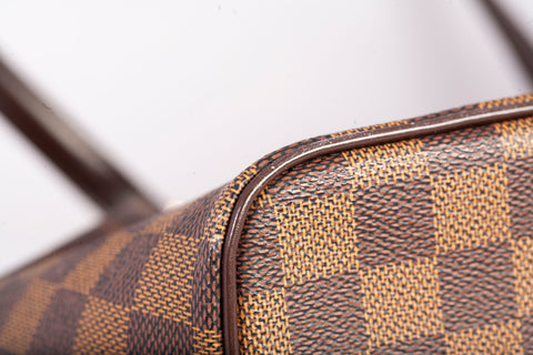 Authentic LOUIS VUITTON Damier Ebene Canvas Westminster GM Shoulder Bag
