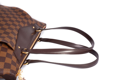 Authentic LOUIS VUITTON Damier Ebene Canvas Westminster GM Shoulder Bag