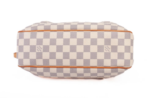 Authentic Louis Vuitton Damier Azur Siracusa PM Crossbody Bag