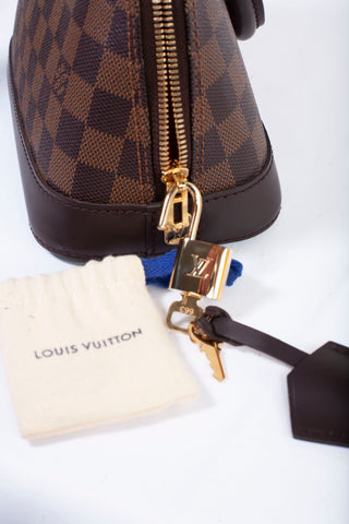 Authentic LOUIS VUITTON Monogram Canvas Alma BB Shoulder Bag