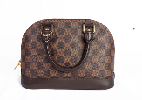 Authentic LOUIS VUITTON Monogram Canvas Alma BB Shoulder Bag