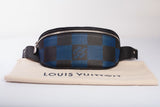 Authentic Louis Vuitton Damier Infini Campus BumBag Navy/Black