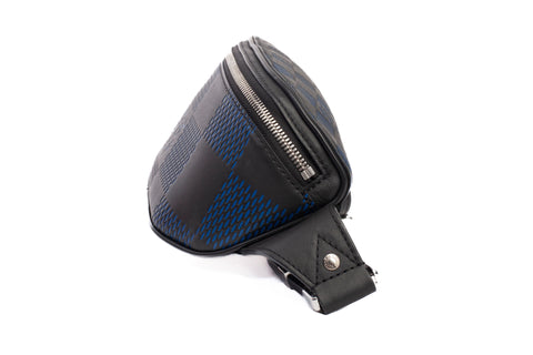 Authentic Louis Vuitton Damier Infini Campus BumBag Navy/Black