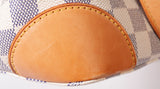 Authentic Louis Vuitton Damier Azur Hampstead MM Handbag