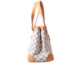 Authentic Louis Vuitton Damier Azur Hampstead MM Handbag