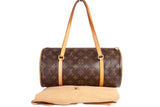 Authentic LOUIS VUITTON Monogram Canvas Papillon 30 Handbag