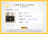 Authentic Black Louis Vuitton Monogram Victoire Shoulder Bag