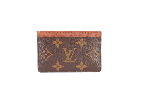 Authentic Louis Vuitton Monogram Canvas Card Holder