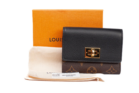 Authentic Louis Vuitton Monogram Victorine On My Side Wallet