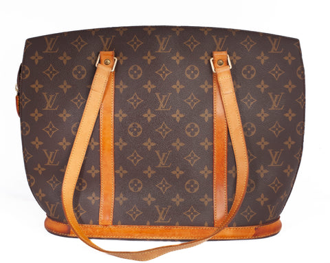 Authentic LOUIS VUITTON Monogram Canvas Babylone Shoulder Bag