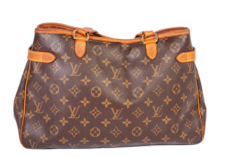 Authentic LOUIS VUITTON Monogram Canvas Batignolles Horizontal Shoulder Bag