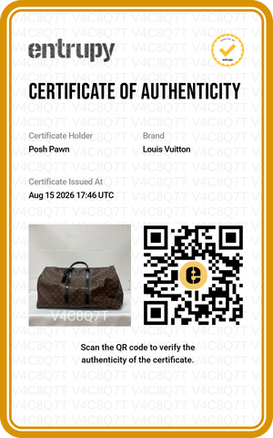 Authentic Louis Vuitton Monogram Macassar Keepall Bandouliere 55