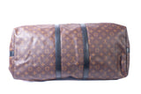 Authentic Louis Vuitton Monogram Macassar Keepall Bandouliere 55