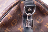 Authentic Louis Vuitton Monogram Macassar Keepall Bandouliere 55