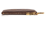 Authentic Louis Vuitton Brown Damier Ebene Key Pouch