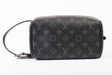 Authentic Louis Vuitton Monogram Eclipse Dopp Kit Toilet Pouch