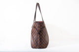 Authentic Louis Vuitton Damier Ebene Neverfull MM Handbag