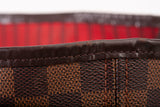 Authentic Louis Vuitton Damier Ebene Neverfull MM Handbag