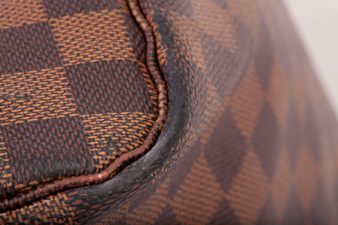 Authentic Louis Vuitton Damier Ebene Neverfull MM Handbag