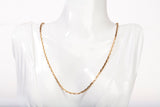 Ladies 14k Yellow Gold Fancy Link Chain Size 19"