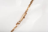 Ladies 14k Yellow Gold Fancy Link Chain Size 19"