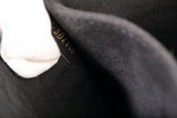 Authentic Louis Vuitton Monogram Flower Tote Black Shoulder Bag