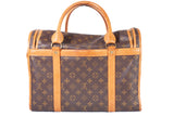 Authentic Vintage LOUIS VUITTON Monogram Canvas Sac Chien 40 Pet Carrier