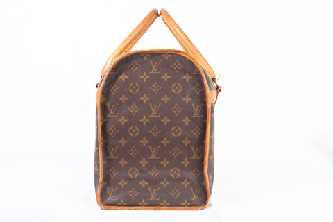 Authentic Vintage LOUIS VUITTON Monogram Canvas Sac Chien 40 Pet Carrier