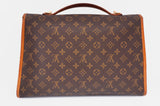 Authentic LOUIS VUITTON Monogram Canvas Bel Air GM Briefcase