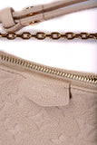 Authentic Cream Louis Vuitton Empreinte Easy Pouch On Strap