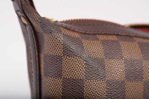 Authentic Louis Vuitton Damier Ebene Illovo PM Shoulder Bag