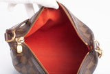 Authentic Louis Vuitton Damier Ebene Illovo PM Shoulder Bag