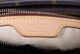 Authentic Louis Vuitton Brown Monogram Canvas Looping MM Shoulder Bag