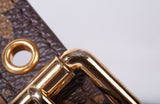 Authentic Louis Vuitton Brown Monogram Canvas Pallas Tote Bag