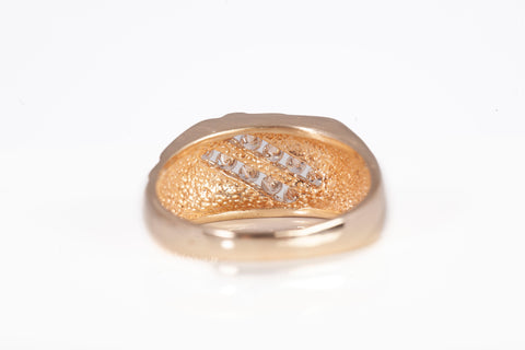 Men's 14k Yellow Gold Diamond Ring .40CTW