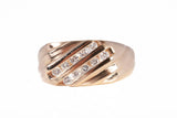 Men's 14k Yellow Gold Diamond Ring .40CTW