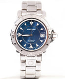 MontBlanc Meisterstuck Sport 7148 Stainless Steel Blue Men's Automatic Watch