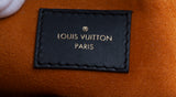 Authentic Louis Vuitton Black Monogram Empreinte Giant OnTheGo MM Tote Bag