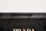Authentic Prada Tessuto Black Nylon Medium Shopping Tote