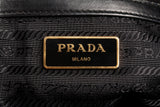 Authentic Prada Tessuto Black Nylon Medium Shopping Tote