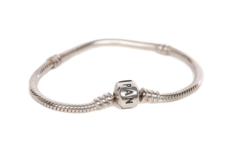 Pandora Sterling Silver 925 Snake Chain Bracelet - Size 5.75