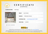 Authentic Louis Vuitton Monogram Multicolor White Pochette