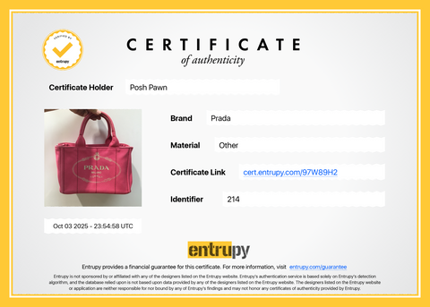 Authentic Pink Prada Canapa Small Logo Tote Bag