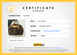 Authentic LOUIS VUITTON Monogram Canvas Deauville Top Handle Bag