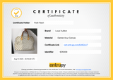 Authentic Louis Vuitton Damier Azur Canvas Speedy 30 Handbag