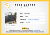 Authentic LOUIS VUITTON Monogram Eclipse Canvas Keepall Bandouliere 55