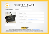 Authentic Gucci Bamboo Tassel Black Leather Tote Bag