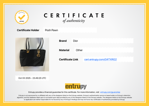 Authentic Christian Dior Black Nylon Cannage Lady Dior Tote Bag