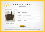 Authentic LOUIS VUITTON Damier Ebene Canvas Westminster GM Shoulder Bag