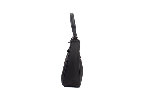 Authentic Black Prada Re-Edition 2005 Re-Nylon and Saffiano Mini Bag